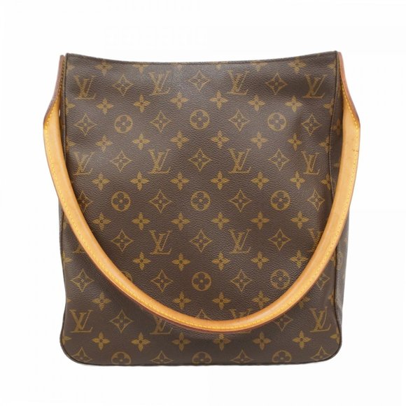 Louis Vuitton Monogram Looping GM Shoulder Bag M51145 Brown Women's - Picture 1 of 10